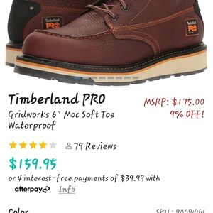 Timberland Pro Gridworks 6"